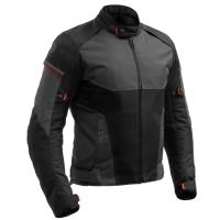 Chaqueta Broger Grid Negro-Gris-Rojo