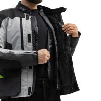 Chaqueta Broger Overland Gris-Amarillo Flúor