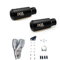 Escape acero negro Ixil 2RB Kawasaki Z H2 SE 20+