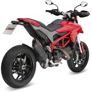 Escape Mivv SUONO Negro con tapa carbono DUCATI Hypermotard 821 / Hyperstrada 821 2013-2015