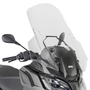 Parabrisas transparente con spoiler Givi moto Piaggio MP3 HPE 400 2022-