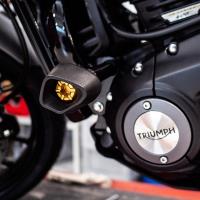 Protectores Evotech anticaida Triumph Speed 400 - Scrambler 400X 