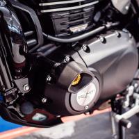 Protectores Evotech anticaida Triumph Speed 400 - Scrambler 400X 