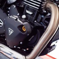 Protectores Evotech anticaida Triumph Speed 400 - Scrambler 400X 