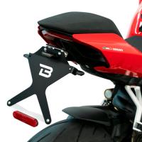 Portamatriculas Barracuda para Ducati Panigale V2 V4 y Ducati Streetfighter V2 V4