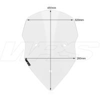 Cupula WRS intermedia Multistrada 1200-S 10-12
