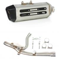 Escape ixil Acero inox MXT SUZUKI DL650 VSTROM 17-24