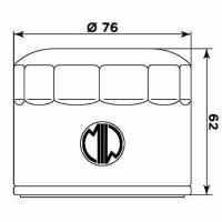 Filtro de aceite MIW para moto equivalente HF160