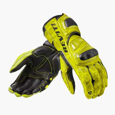 guantes revit jerez 3 fgs130 amarillo fluor-negro