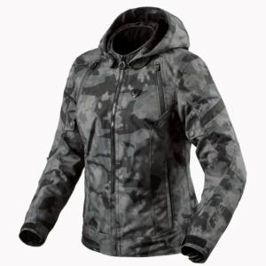 Chaqueta Revit Flare 3 H2O Mujer camuflaje gris oscuro