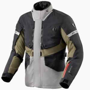 Chaqueta Revit Neptune 3 negro-verde GORETEX