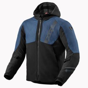 Chaqueta Revit Potential azul-negro GORETEX