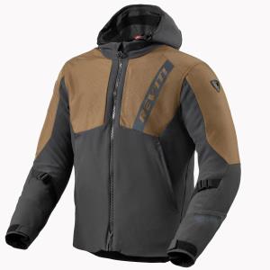 Chaqueta Revit Potential marrón-gris GORETEX