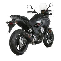 Escape mivv oval carbono honda cb500x 17-