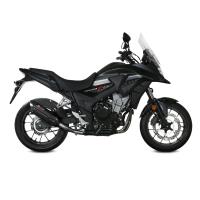 escape mivv suono acero negro honda cb500x 17-