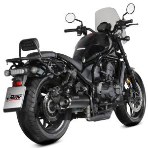 Escape Mivv HR-1 Negro HONDA CMX1100 REBEL 2022+