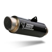 Escape Mivv GP PRO acero carbono Honda CBR/CB 650 R 24+