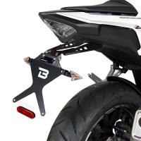 Portamatriculas Barracuda para Honda CB 500F 16-22 y Honda CBR 500R 16-21