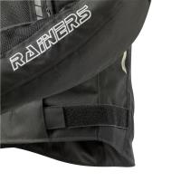 Chaqueta moto verano hombre Rainers modelo JEREZ Negro y fluor