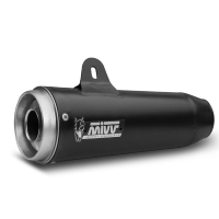 Escape mivv ghibli negro Kawasaki Z900RS 18-