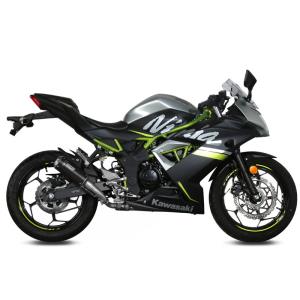 Escape MK3 acero negro Kawasaki Z-ninja 125 19-