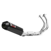 Escape Mivv OVAL carbono Kawasaki Ninja/Z 650 24+