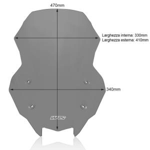 Cupula WRS caponord Kawasaki Z1000SX 17-