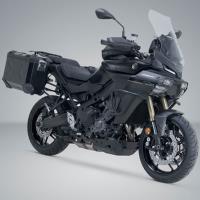 Maletas con soportes SwMotech TRAX ADV Yamaha Tracer 9 24+ Negro