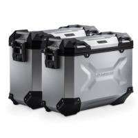 Maletas con soportes SwMotech TRAX ADV Ducati Multistrada V2S 24- Plata