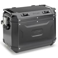 Maleta Kappa KVoyager 48 litros de aluminio negro