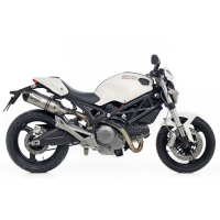 Escape Leovince Ducati Monster 696-796-1100 Acero inox Homologado