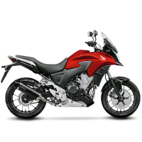 Escape carbono Honda CB500X 13-16,CB500R 13-15 LV One Homologado