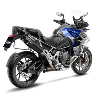 Escape NERO homologado TRIUMPH Tiger 1200 GT/Rally/Pro/Explorer 2022-