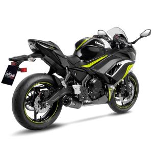 Escape completo Leovince LV ONE EVO BLACK EDITION KAWASAKI NINJA 650 2021-