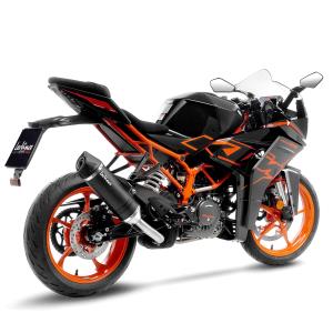 Escape LV ONE EVO fibra de carbono homologado KTM RC 125 2022-2023