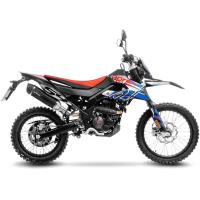 Escape ONE EVO acabado en negro para Aprilia SX 125 2021-2024