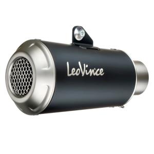 Escape Leovince LV10 negro Husqvarna Svartpilen-Vitpilen 125/401 20-