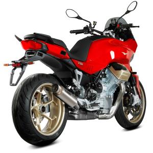 Escape GP Pro titanio Moto Guzzi V100 Mandello 22+