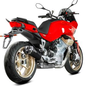 Escape Delta Race Negro Moto Guzzi V100 Mandello 22+