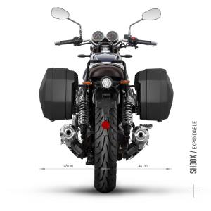 Fijacion 3P System maletas laterales Moto Guzzi V7 Stone-Corsa 23+