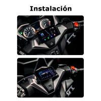 Accesorio soporte Chigee para tija moto 12-29mm