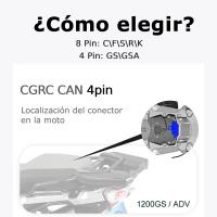 Control remoto Chigee RC CAN BMW 4 Pines AIO-5 / AIO-6