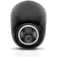 Cupula barracuda Cafe Racer con faro
