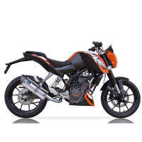 Escape acero Ixil SOVE KTM Duke 125/200 11-16