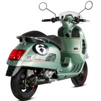 Escape Mivv Delta Race Negro Piaggio Vespa GTS 300 08-20