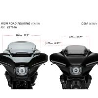 Pantalla high-road touring para semicarenado OEM HD Street Glide