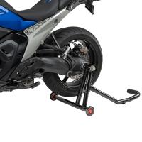 Caballete trasero basculante monobrazo izquierdo ST1