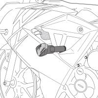 Protector motor R19 Kawasaki Ninja 125 19-