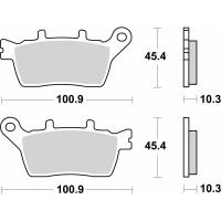 Pastillas de freno SBS sinterizadas 991LS