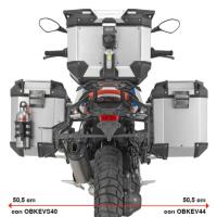Portamaletas con hueco para escape BMW R12 G-S 25-